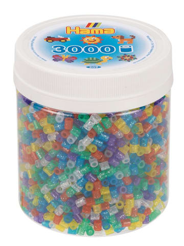 Hama Dose Midi-Bügelperlen Glitzer in bunt