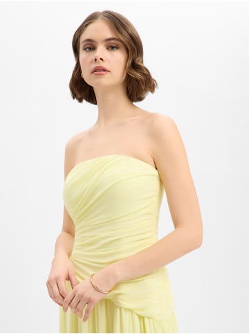 Marie Lund Abendkleid in zitrone - 0002