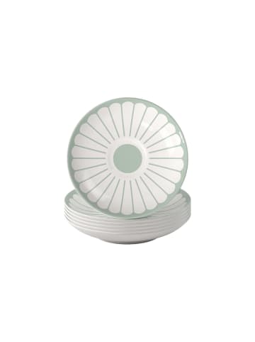 Villeroy & Boch 6er Set Espressountertassen Fleur Couleur ø 11,7 cm in Vert