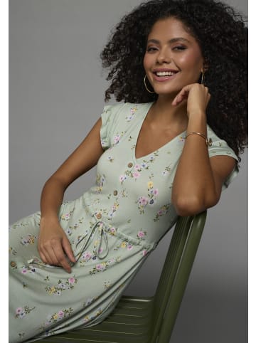 Laura Scott Sommerkleid in beige-geblümt