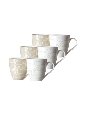 Ritzenhoff & Breker 6er Set Jumbotassen Cornello 600 ml bunt in bunt