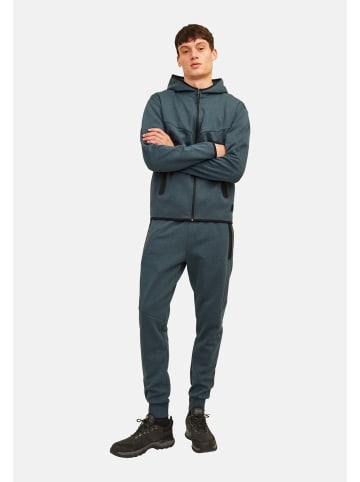 Jack & Jones Sweatjacke 'Fusion' in dunkelblau