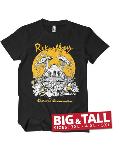 Rick and Morty T-Shirt in Schwarz