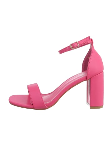 Ital-Design High-Heel Sandalette in Pink