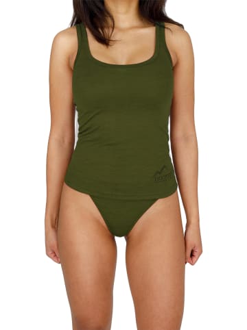 Normani Outdoor Sports Damen Merino Tanktop „Quilpie“ in Grün