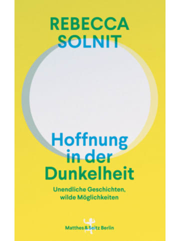 Matthes & Seitz Berlin Buch - Hoffnung in der Dunkelheit