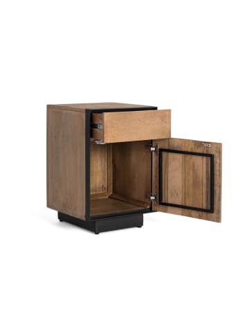 Giner y Colomer Nachttisch aus natürlichem Mangoholz in Brown