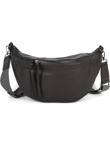 styleBREAKER Crossbody Schultertasche in Dunkelgrau