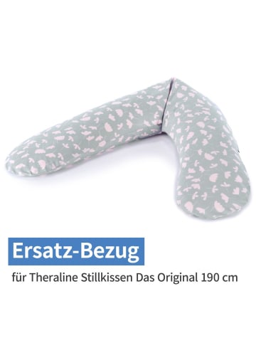 Theraline Ersatzbezug für Stillkissen Das Original 190 cm in grau,rosa,motiv