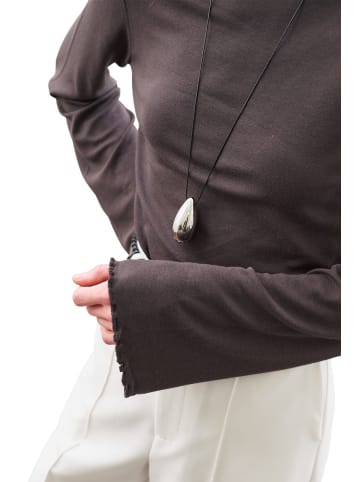 MANUKA Blouse in Anthrazit
