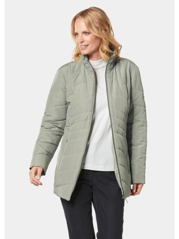 GOLDNER Kurzgröße:  Steppjacke in baummoos / melange