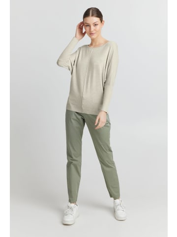 Oxmo Strickpullover OXHerdis in Dunkelgrau