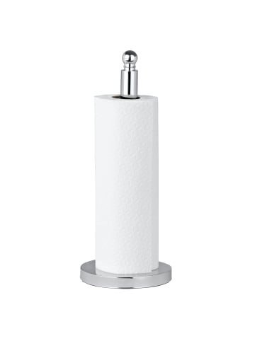 Wenko Toilettenpapierständer VITERBO - Edelstahl in Silbern, 14 x 35 x 14 cm