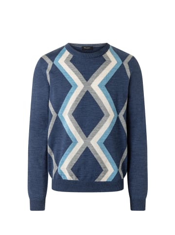 März Pullover in blau grau - 0002