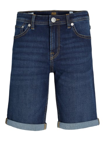 JACK & JONES Junior Jeansshorts in blue denim