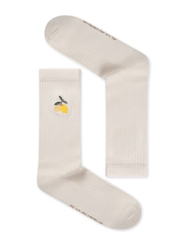 GreenBomb Tennis Socks Lemon in Sand