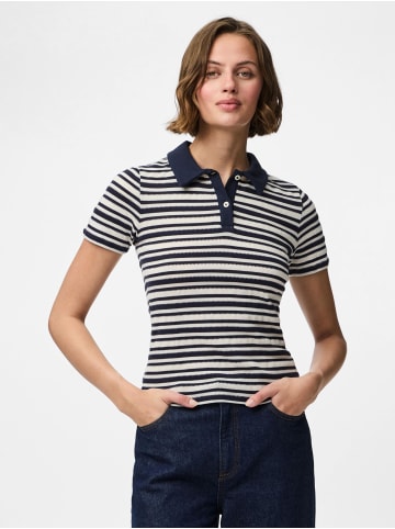 Pieces Poloshirt in Maritime Blue