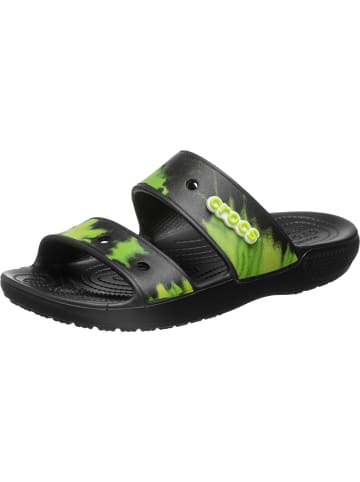 Crocs Crocs Sandalen in black/lime punch