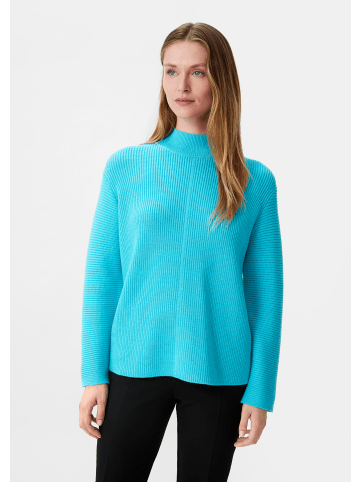 comma Strickpullover langarm in Petrol