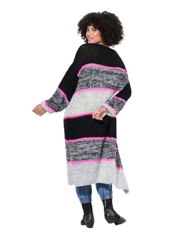Angel of Style Strickjacke in anthrazit melange