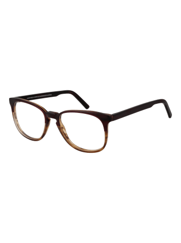 Andy Wolf Unisex Optische Fassungen Quadratisch Braun