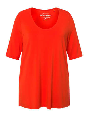 Ulla Popken Shirt in dunkelorange