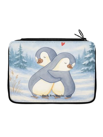 Mr. & Mrs. Panda Federmappe Pinguine Kuscheln Design ohne Spruch in Weiß