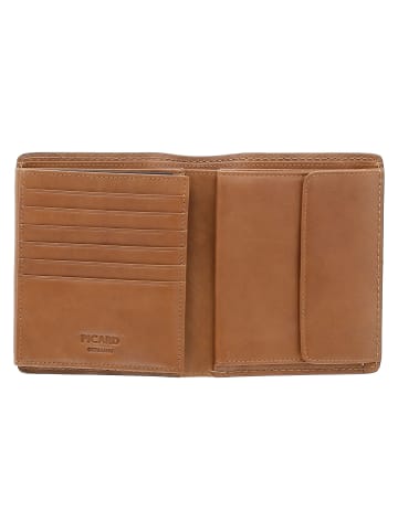 PICARD Toscana Geldbörse Leder 13 cm in camel