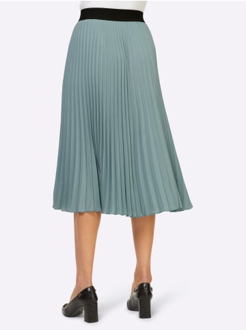Heine Plissee-Rock in jade