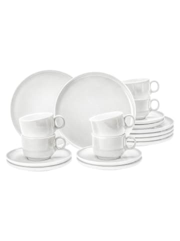 Seltmann Weiden 18-tlg. Kaffeeservice Sento Home in in Aura white