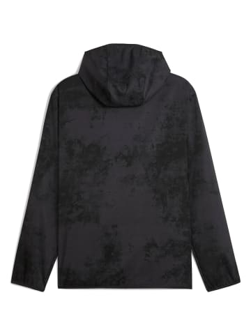 Puma Bodywear Jacke M TAD ESSENTIAL AOP Woven Jacket in Schwarz01101