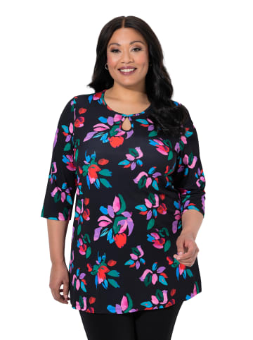 Ulla Popken Longshirt in schwarz