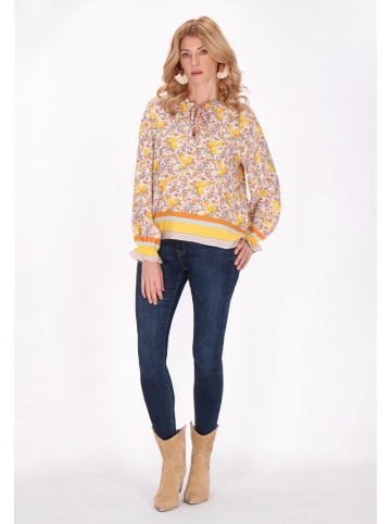 usha FESTIVAL Women Blouse in yellow multicolor