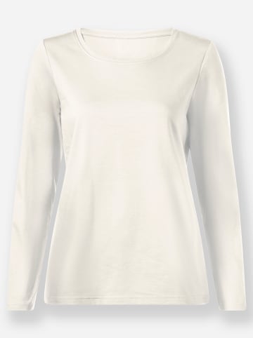 WITT WEIDEN Rundhals-Shirt in ecru