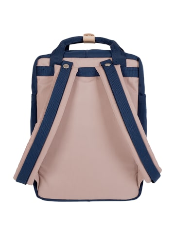 Doughnut Macaroon - Rucksack 14" in light pink x navy