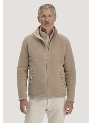 Hessnatur Wollfleece-Jacke in sand