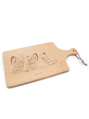 Mr. & Mrs. Panda Servierbrett Raupe Schmetterling ohne Spruch in Transparent