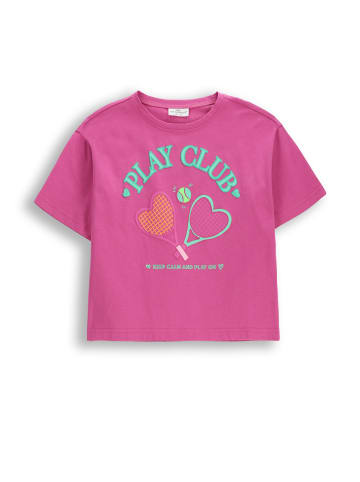 Coccodrillo T-Shirt mit kurzen Ärmeln in rosa