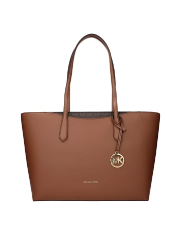 Michael Kors Braun Leder Schulter Tasche