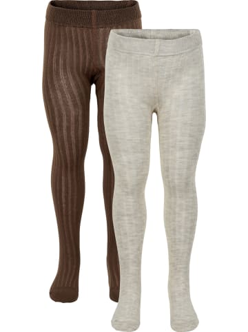 Minymo Strumpfhose "Stocking Solid Rib" in Multicolor