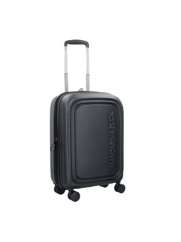 Mandarina Duck Logoduck 4-Rollen Kabinentrolley 56 cm in black
