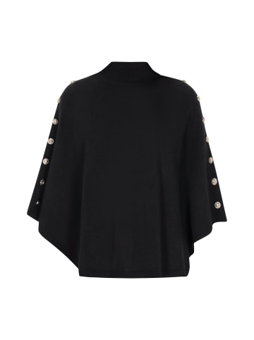 DreiMaster Women Poncho in black
