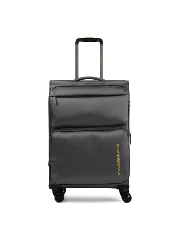 Mandarina Duck Zephyr 4 Rollen Trolley M 67 cm mit Dehnfalte in graphite