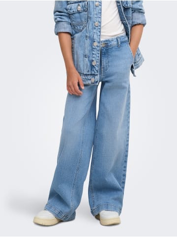 KIDS ONLY Jeans mit weitem Bein in Light Blue Denim