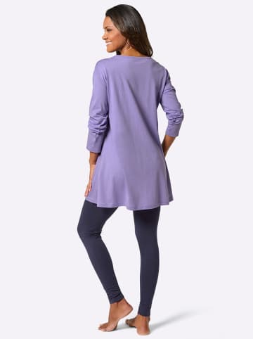 WITT WEIDEN Schlafanzug in lavendel-marine