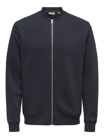 Only&Sons Sweatjacke 'CERES' in schwarz