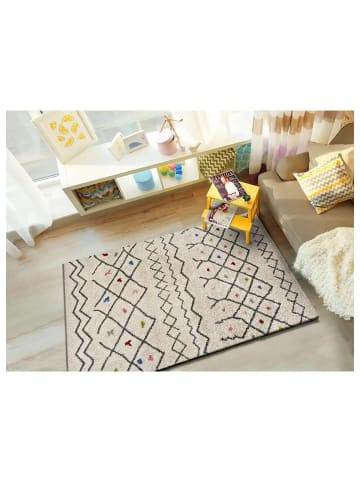 Atticgo Hochflor-Teppich KASBAH  in weiß