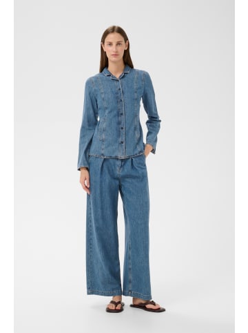 InWear Jeanshemd DOPHINAIW Fitted in WASHED MEDIUM BLUE DENIM
