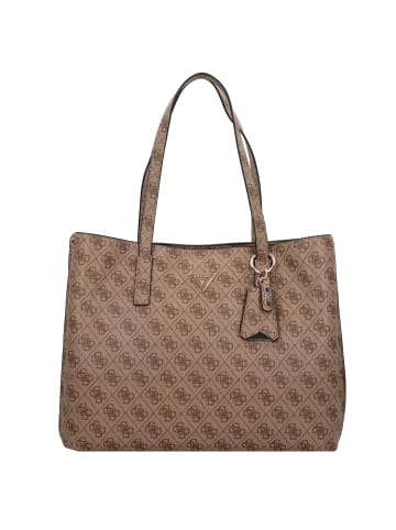 Guess Meridian Shopper Tasche 42 cm in latte logo