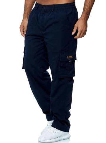 LMC Cargo Hose Sommer Stoff Schlupfhose leicht in Blau